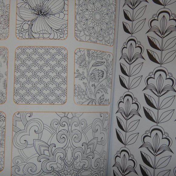 ZEN COLORING BOOK INSPIRED DESIGNS APPROX 60 PAGES - Picture 7 of 8